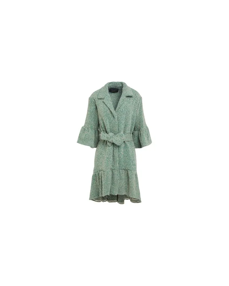 Alessia Santi JACKEN & MÄNTEL - Mäntelauf YOOX.COM Smaragdgrün