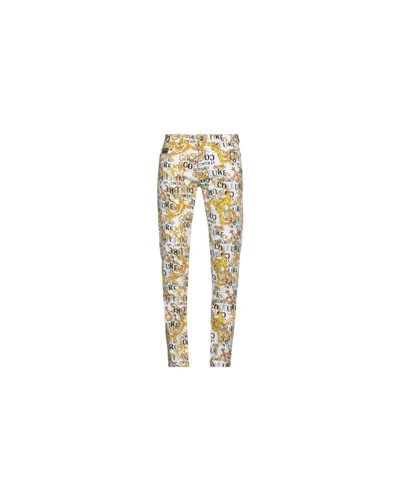 Versace Jeans HOSEN & RÖCKE - Hosenauf YOOX.COM Weiß