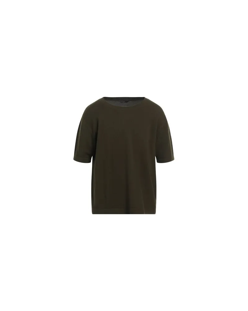 Hevò STRICKWAREN - Pulloverauf YOOX.COM Militärgrün