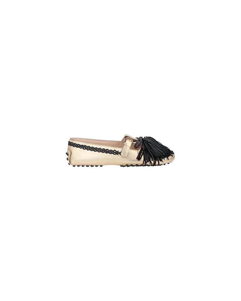 TOD'S SCHUHE - Mokassinsauf YOOX.COM Gold