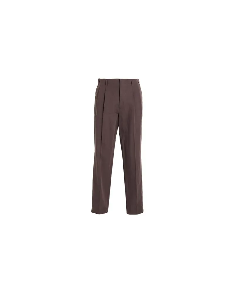 Brunello Cucinelli HOSEN & RÖCKE - Hosenauf YOOX.COM Dunkelbraun