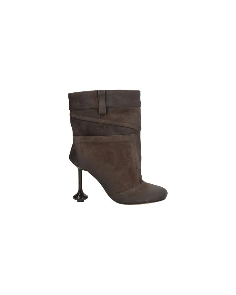 Loewe SCHUHE - Stiefelettenauf YOOX.COM Dunkelbraun
