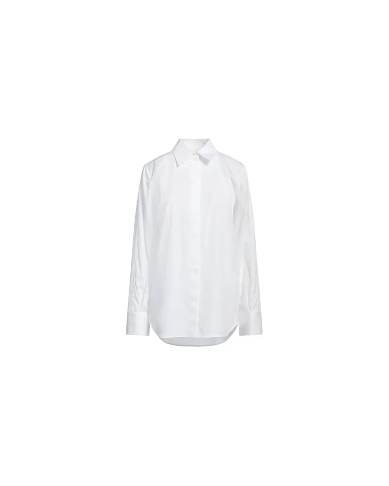 Helmut Lang TOPS - Hemdenauf YOOX.COM Weiß
