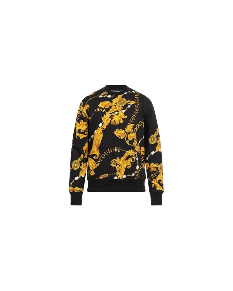 Versace Jeans TOPS - Sweatshirtsauf YOOX.COM Schwarz