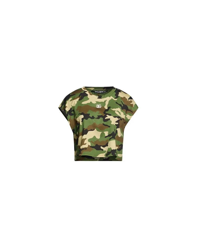 Dolce & Gabbana TOPS - T-shirtsauf YOOX.COM Militärgrün