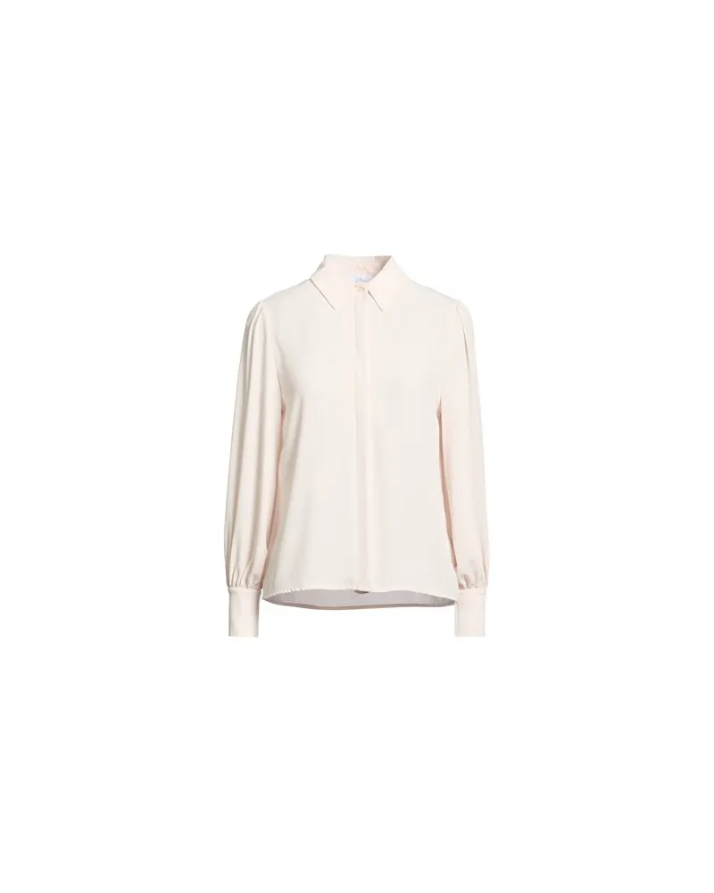 Soallure TOPS - Hemdenauf YOOX.COM Cremeweiß