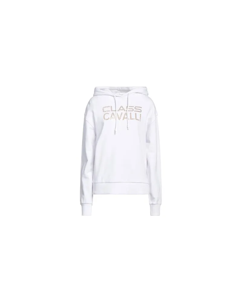 Roberto Cavalli TOPS - Sweatshirtsauf YOOX.COM Weiß