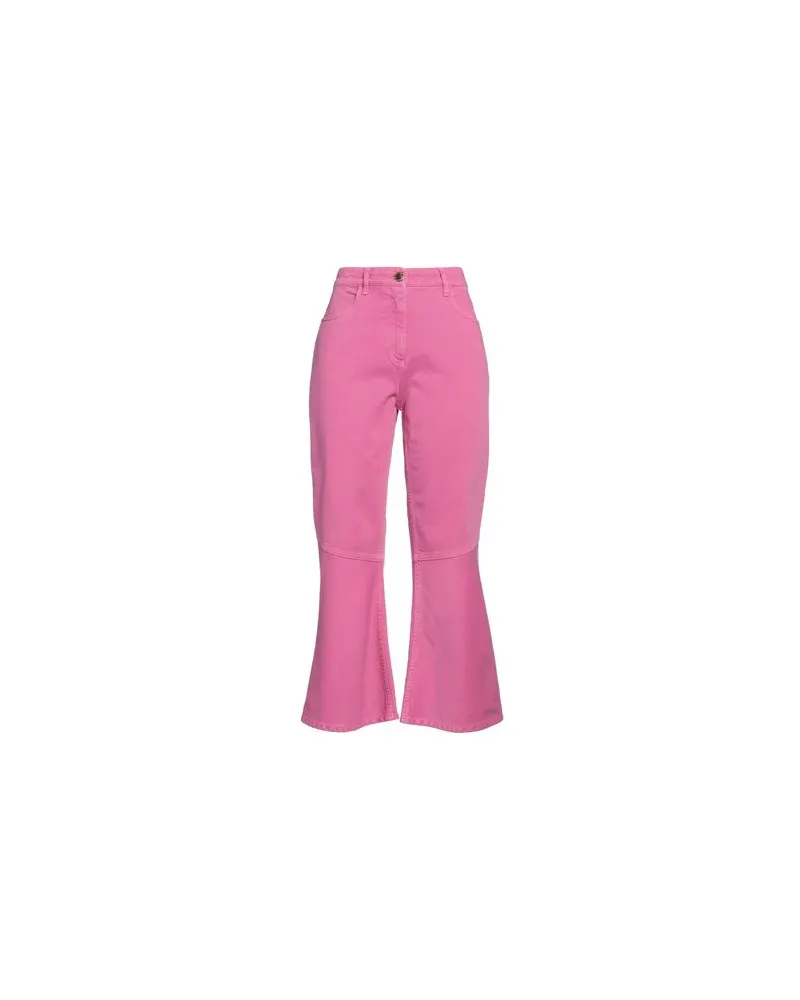 Moschino HOSEN & RÖCKE - Hosenauf YOOX.COM Magenta