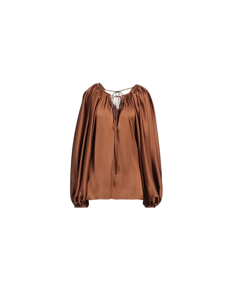 Maison Rabih Kayrouz TOPS - Topsauf YOOX.COM Rostrot