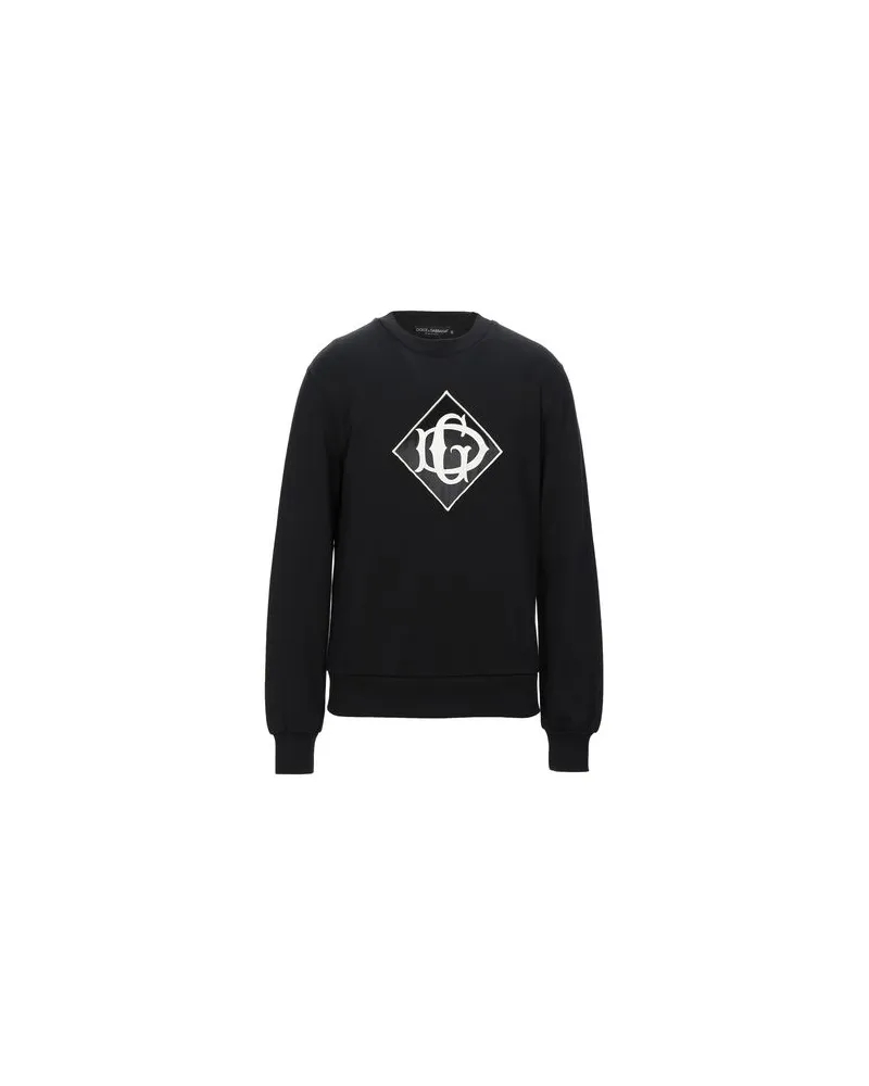 Dolce & Gabbana TOPS - Sweatshirtsauf YOOX.COM Schwarz