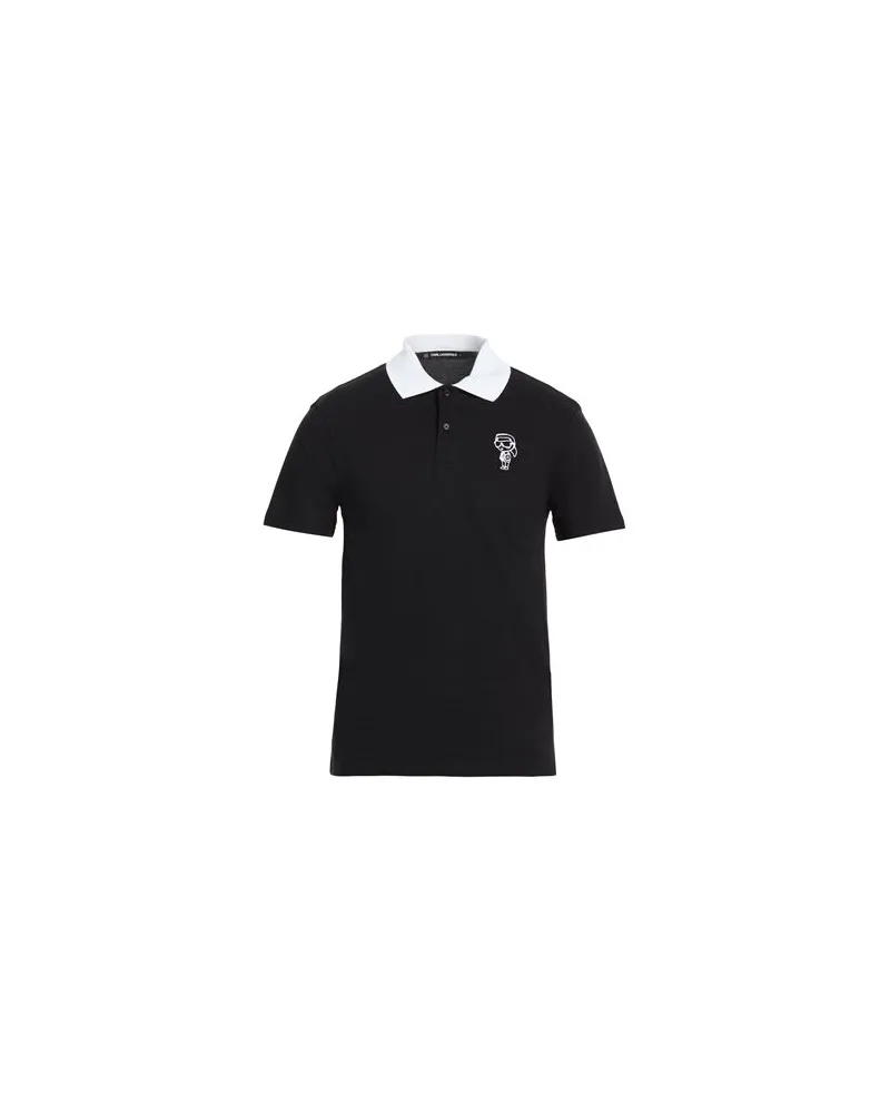 Karl Lagerfeld TOPS - Poloshirtsauf YOOX.COM Schwarz