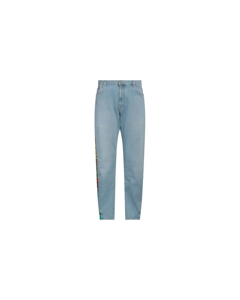 Versace HOSEN & RÖCKE - Jeanshosenauf YOOX.COM Blau