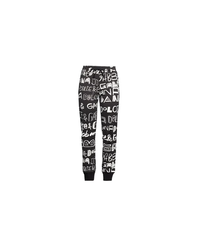Dolce & Gabbana HOSEN & RÖCKE - Hosenauf YOOX.COM Schwarz
