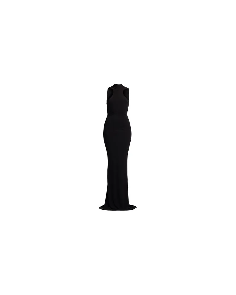 Elisabetta Franchi RED CARPET - KLEIDER - Maxi-Kleiderauf YOOX.COM Schwarz