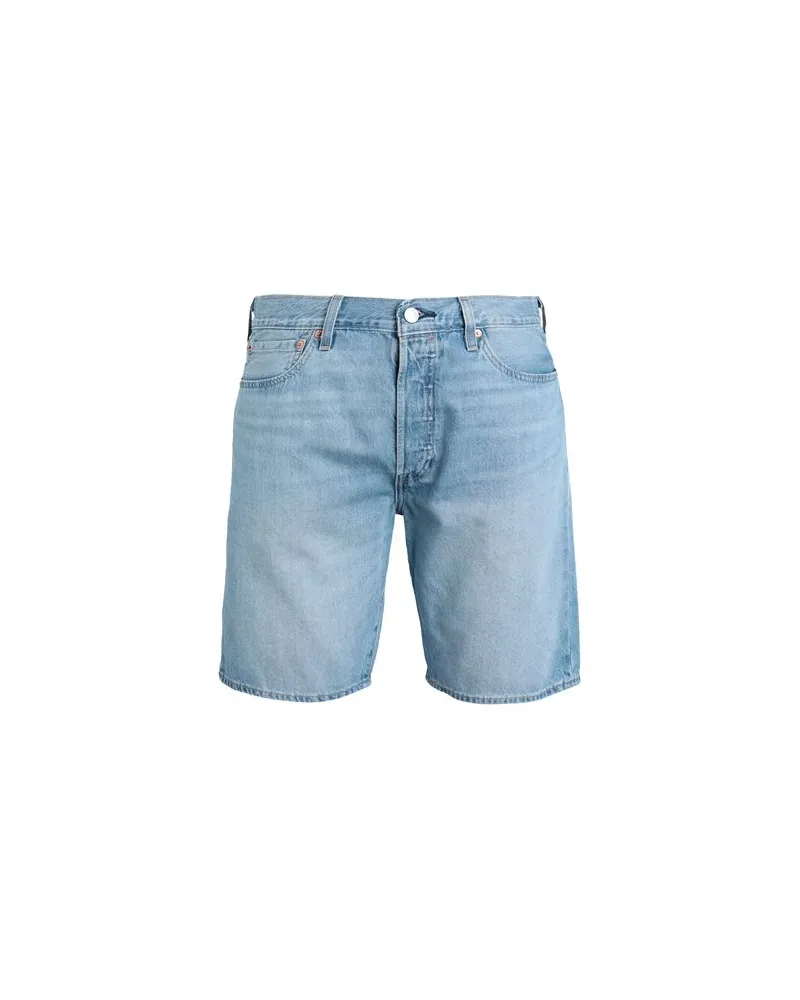 Levi's 501®ORIGINAL SHORTS LIGHT INDIGO - WORN IN  - HOSEN & RÖCKE - Jeansshortsauf YOOX.COM Blau