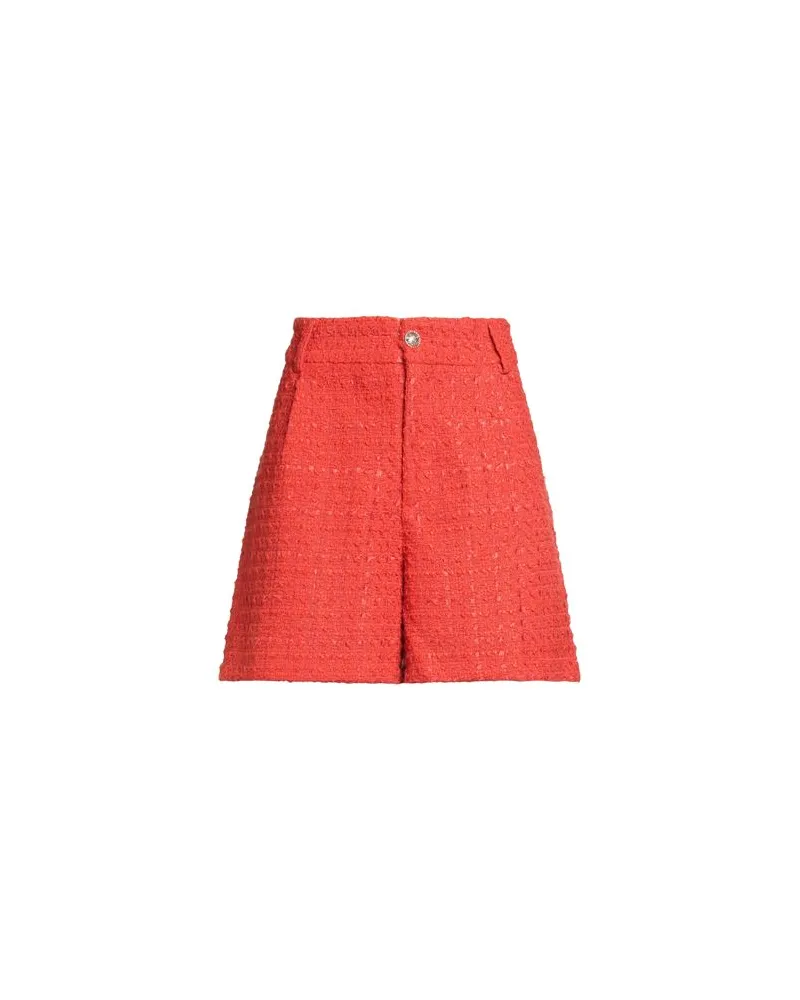 only HOSEN & RÖCKE - Shorts & Bermudashortsauf YOOX.COM Rot