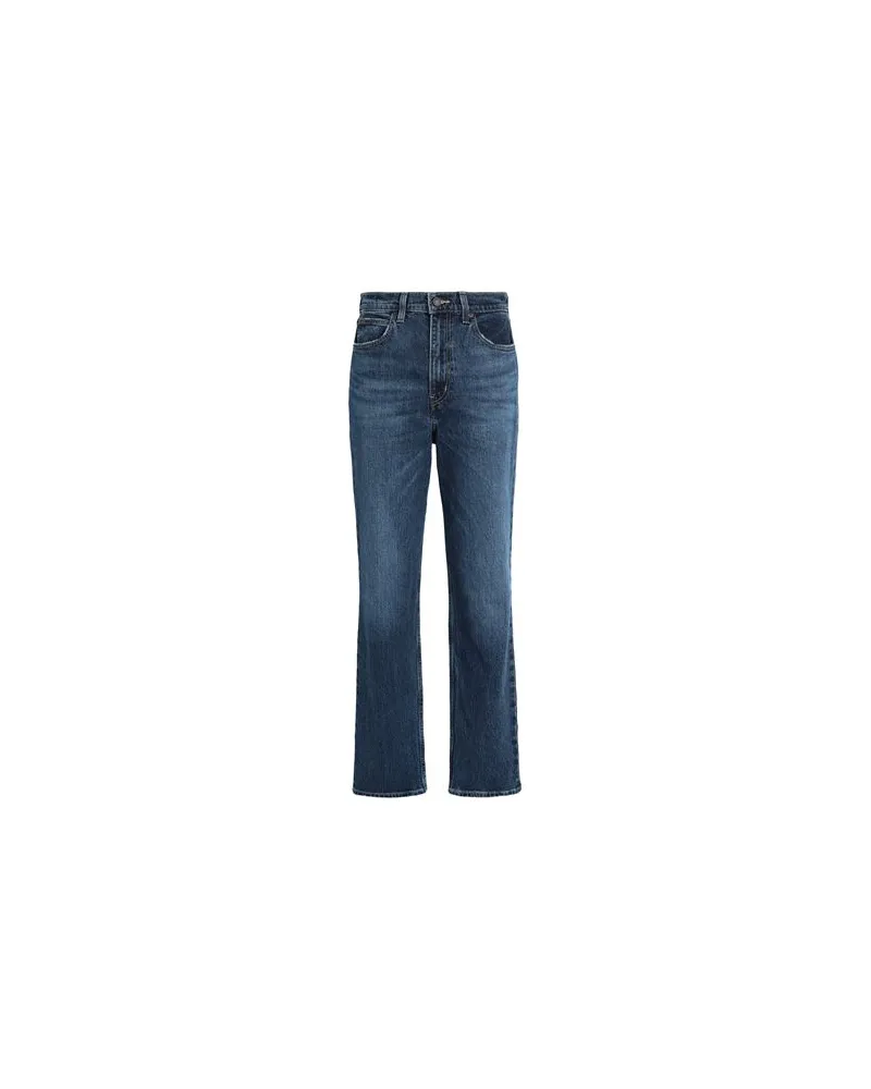 Levi's 70S HIGH SLIM STRAIGHT  - HOSEN & RÖCKE - Jeanshosenauf YOOX.COM Blau