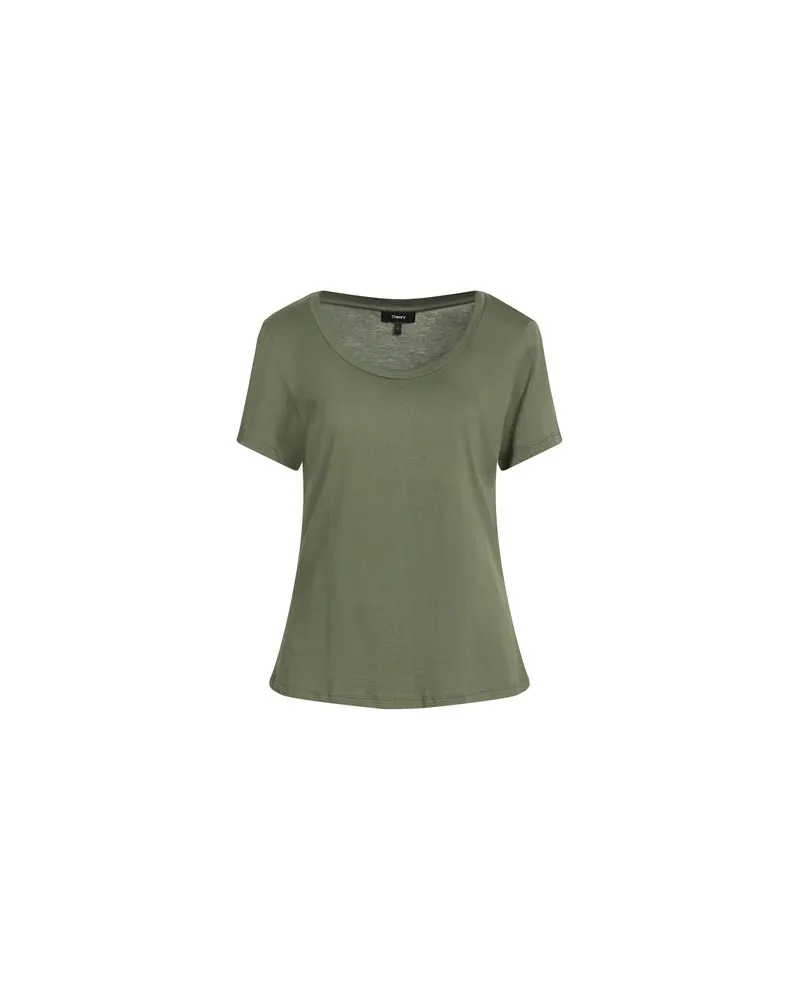 Theory TOPS - T-shirtsauf YOOX.COM Militärgrün