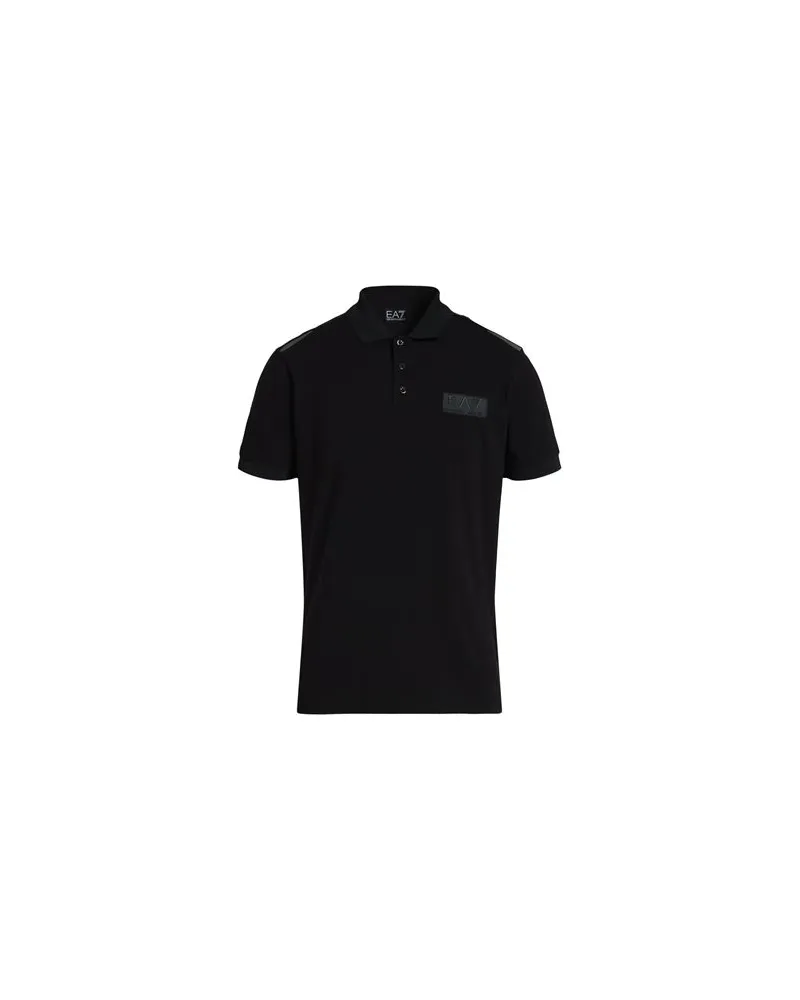 EA7 TOPS - Poloshirtsauf YOOX.COM Schwarz
