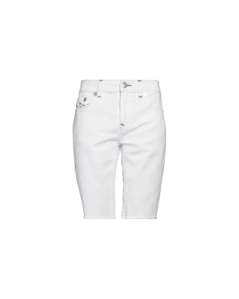 True Religion HOSEN & RÖCKE - Jeansshortsauf YOOX.COM Weiß