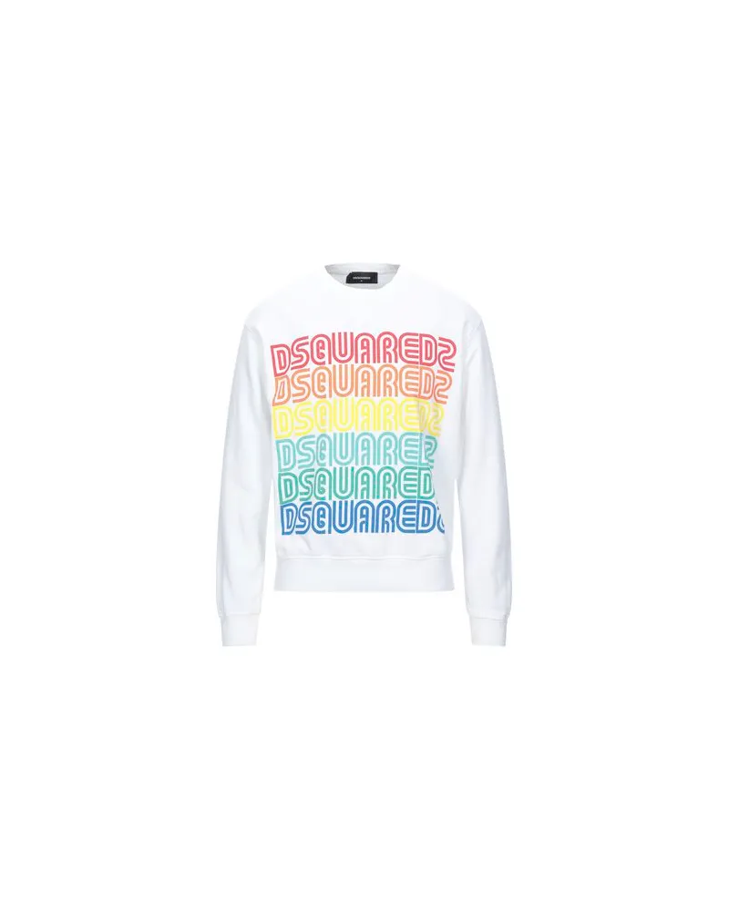 Dsquared2 TOPS - Sweatshirtsauf YOOX.COM Weiß