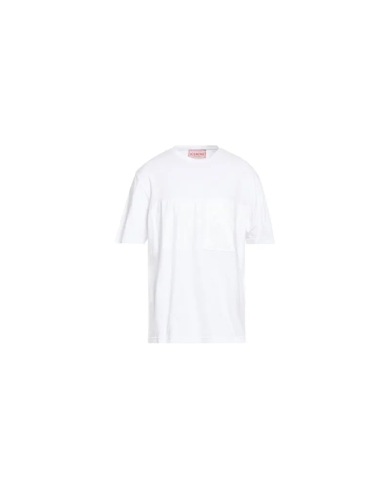 Iceberg T-SHIRT JERSEY  - TOPS - T-shirtsauf YOOX.COM Weiß