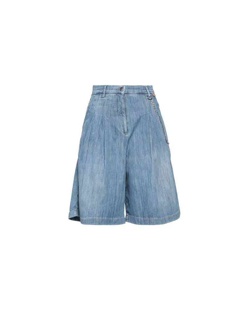 Liu Jo HOSEN & RÖCKE - Jeansshortsauf YOOX.COM Blau