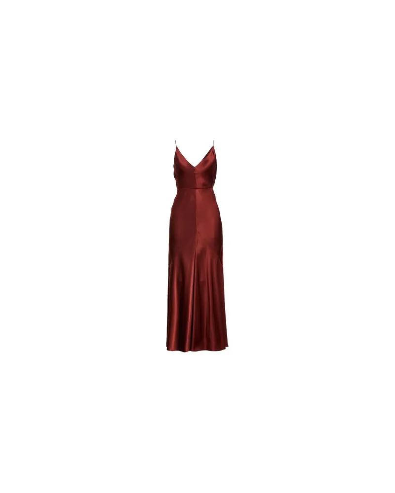 Gabriela Hearst KLEIDER - Maxi-Kleiderauf YOOX.COM Rostrot