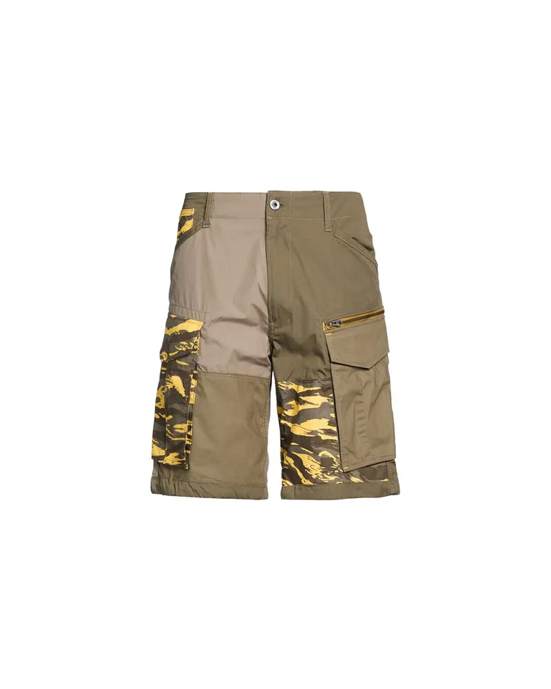G-STAR RAW HOSEN & RÖCKE - Shorts & Bermudashortsauf YOOX.COM Militärgrün
