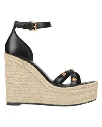 Versace Espadrilles Schwarz