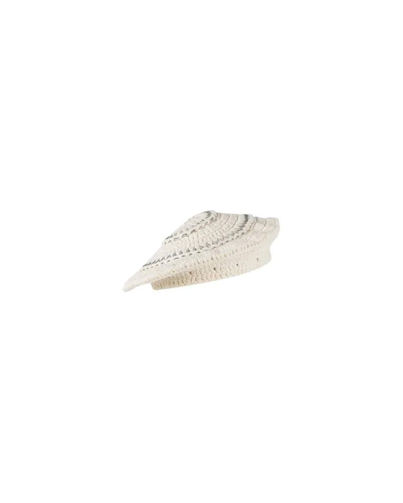 Ganni ACCESSOIRES - Mützen & Hüteauf YOOX.COM Elfenbein