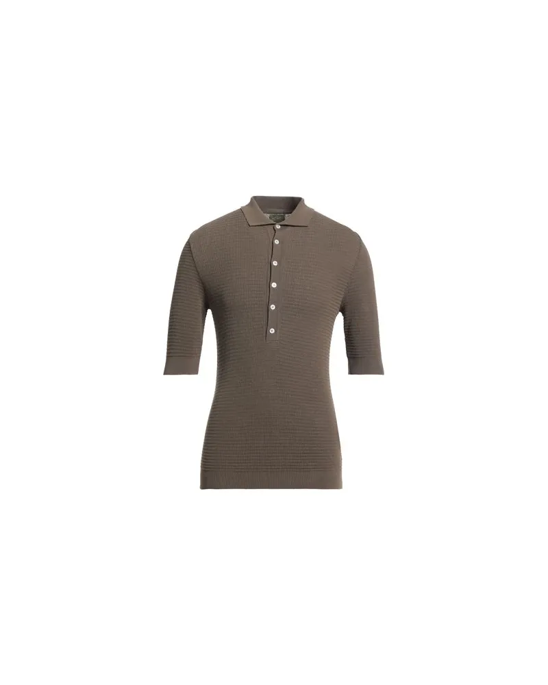 LARDINI TOPS - Poloshirtsauf YOOX.COM Militärgrün