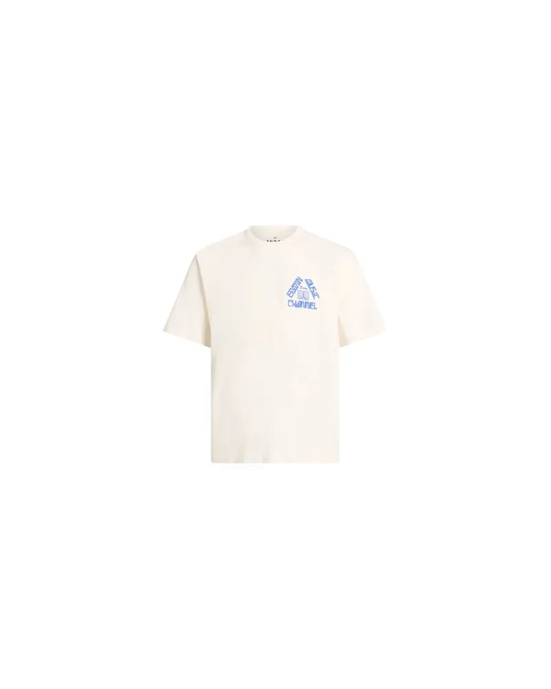 Edwin Jeans TOPS - T-shirtsauf YOOX.COM Cremeweiß