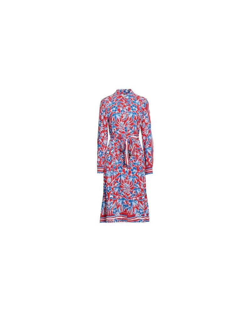 Tommy Hilfiger KLEIDER - Midi-Kleiderauf YOOX.COM Rot
