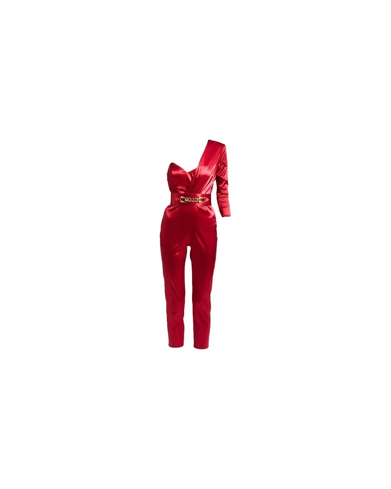 Elisabetta Franchi OVERALLS - Jumpsuitsauf YOOX.COM Rot