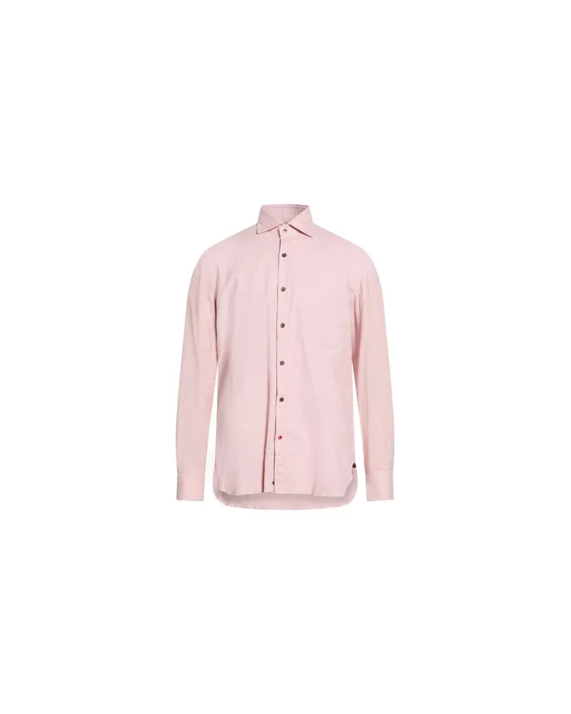 Isaia TOPS - Hemdenauf YOOX.COM Hellrosa