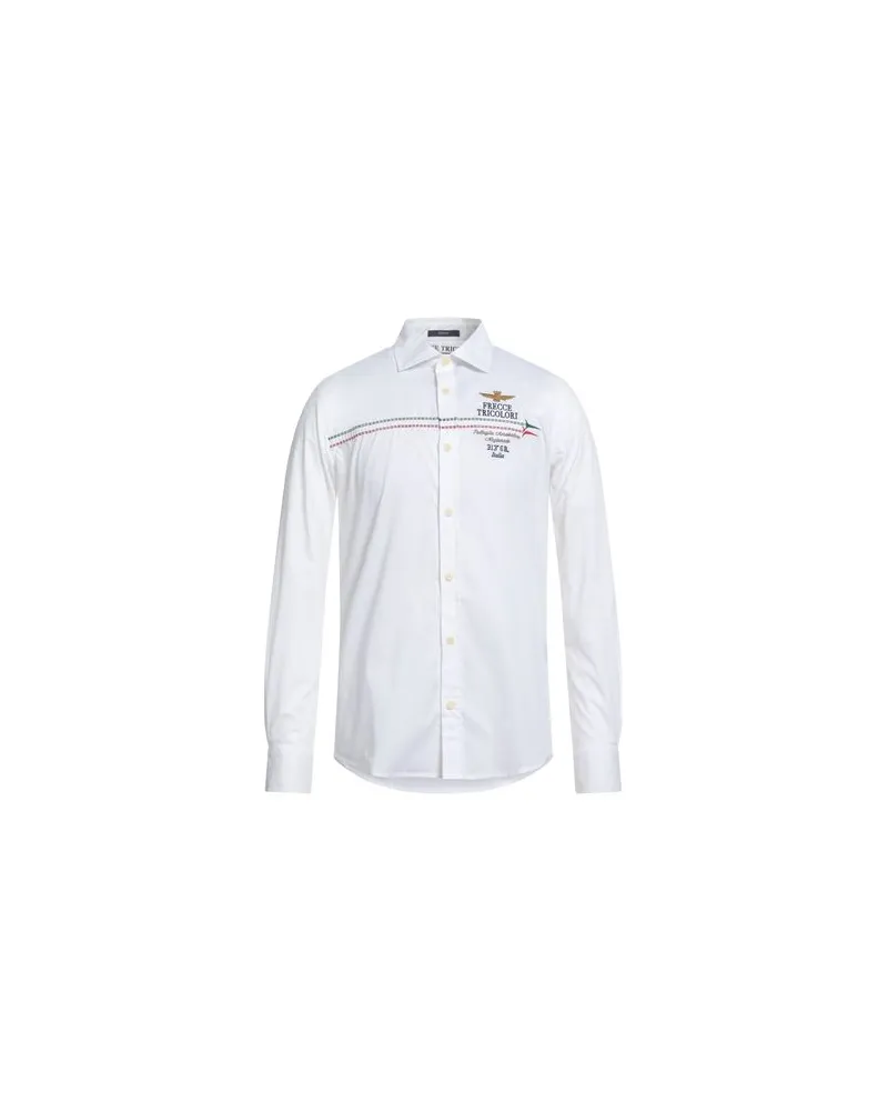 Aeronautica Militare FRECCE TRICOLORI - TOPS - Hemdenauf YOOX.COM Weiß