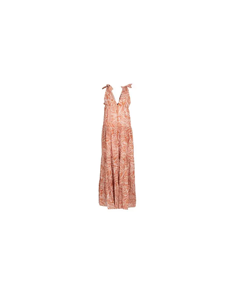 Actitude by Twinset KLEIDER - Maxi-Kleiderauf YOOX.COM Orange