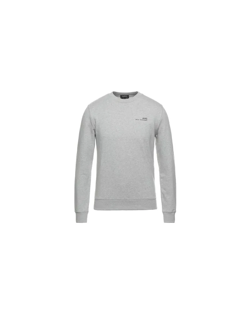 A.P.C. TOPS - Sweatshirtsauf YOOX.COM Hellgrau