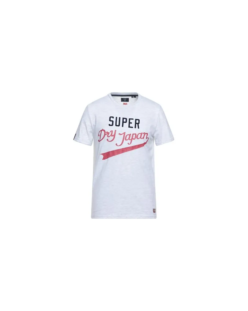 Superdry. TOPS - T-shirtsauf YOOX.COM Hellgrau