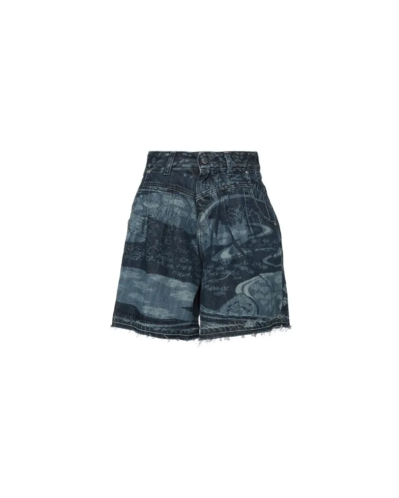 RED Valentino HOSEN & RÖCKE - Jeansshortsauf YOOX.COM Blau