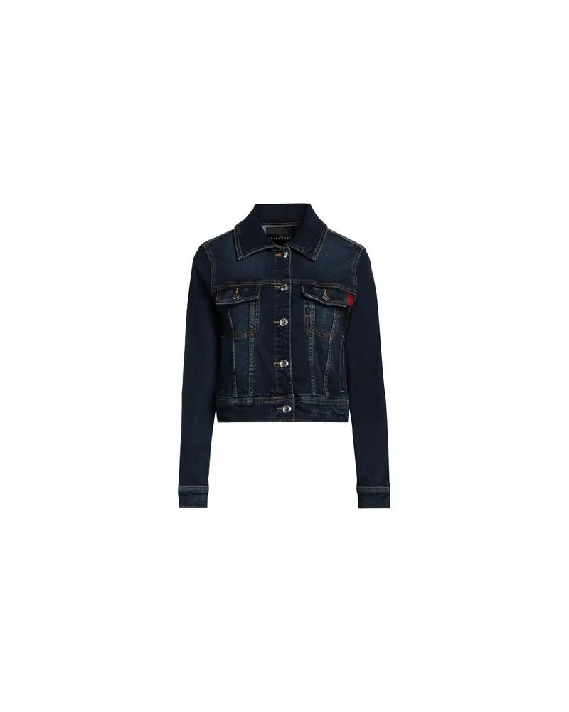 John Richmond JACKEN & MÄNTEL - Jeansjacken/Mäntelauf YOOX.COM Blau