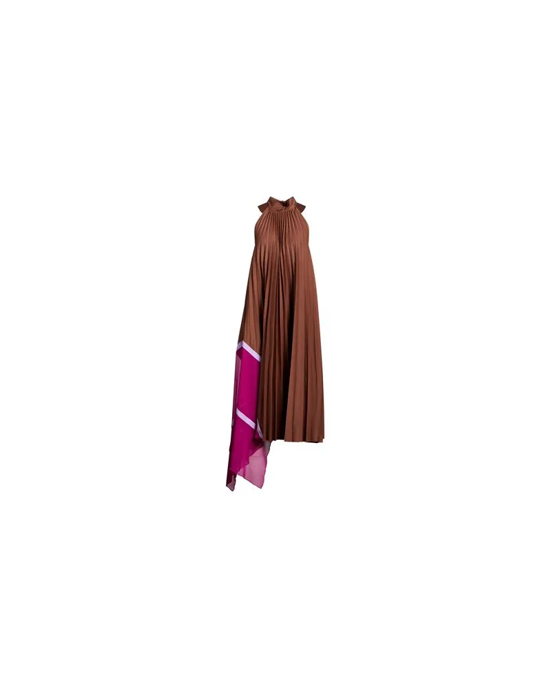 Dixie KLEIDER - Maxi-Kleiderauf YOOX.COM Hellbraun