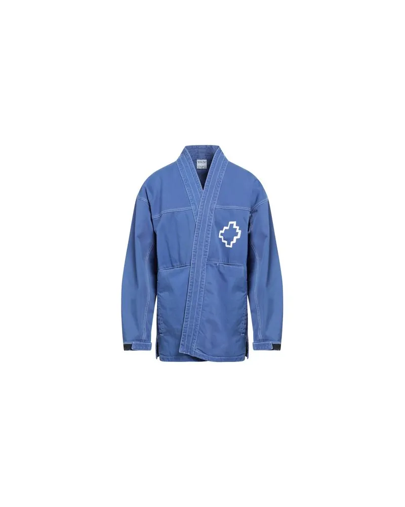 Marcelo Burlon | County of Milan JACKEN & MÄNTEL - Jeansjacken/Mäntelauf YOOX.COM Azurblau