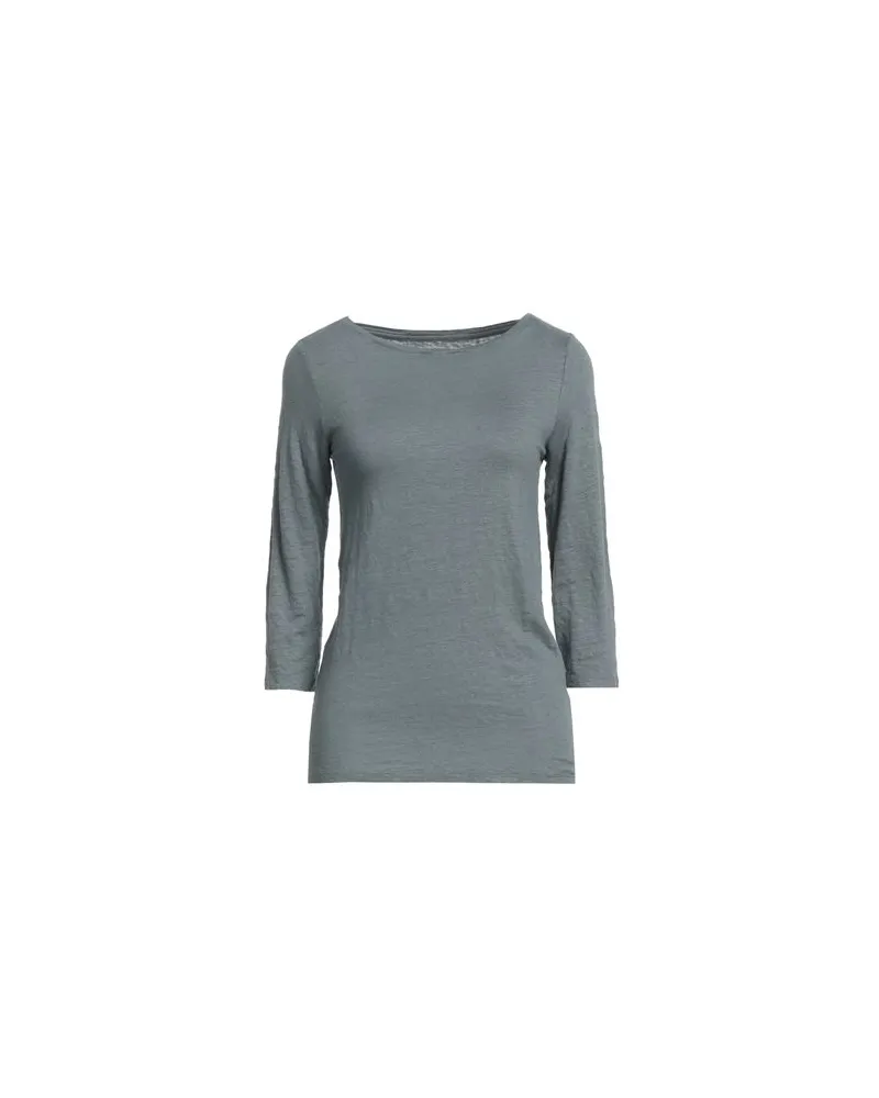 Majestic TOPS - T-shirtsauf YOOX.COM Blaugrau