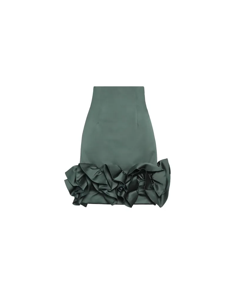 Rochas HOSEN & RÖCKE - Midi-Röckeauf YOOX.COM Dunkelgrün