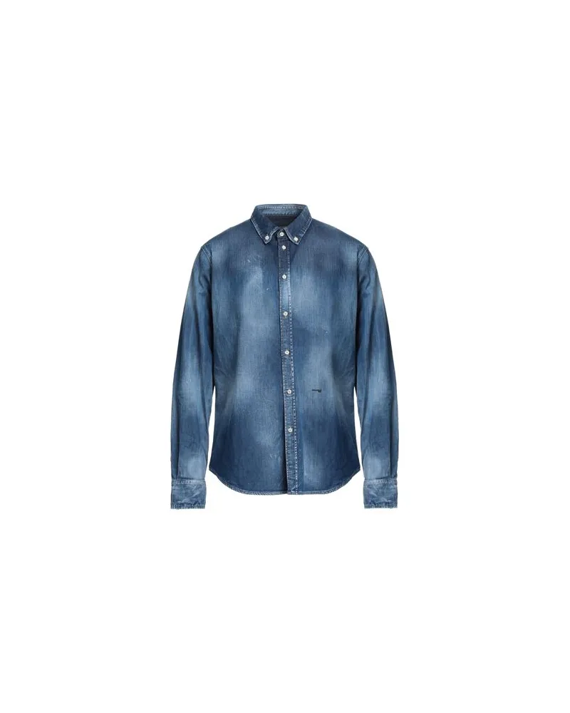 Dsquared2 TOPS - Jeanshemdenauf YOOX.COM Blau