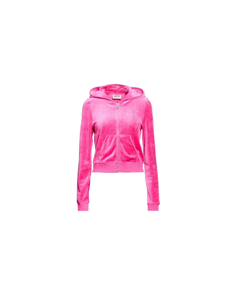 Juicy Couture TOPS - Sweatshirtsauf YOOX.COM Fuchsia