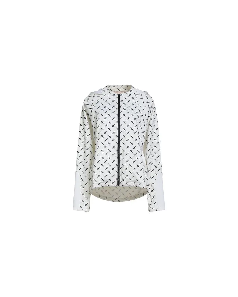Cesare Paciotti TOPS - Sweatshirtsauf YOOX.COM Cremeweiß