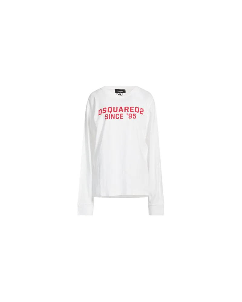 Dsquared2 TOPS - T-shirtsauf YOOX.COM Weiß